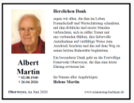 eine Anzeige