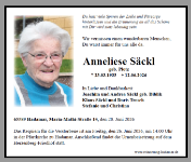 eine Anzeige