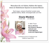 eine Anzeige