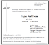 eine Anzeige