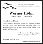 eine Anzeige